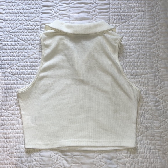 SHEIN Button Half Rib Tank Top - Picture 3 of 6